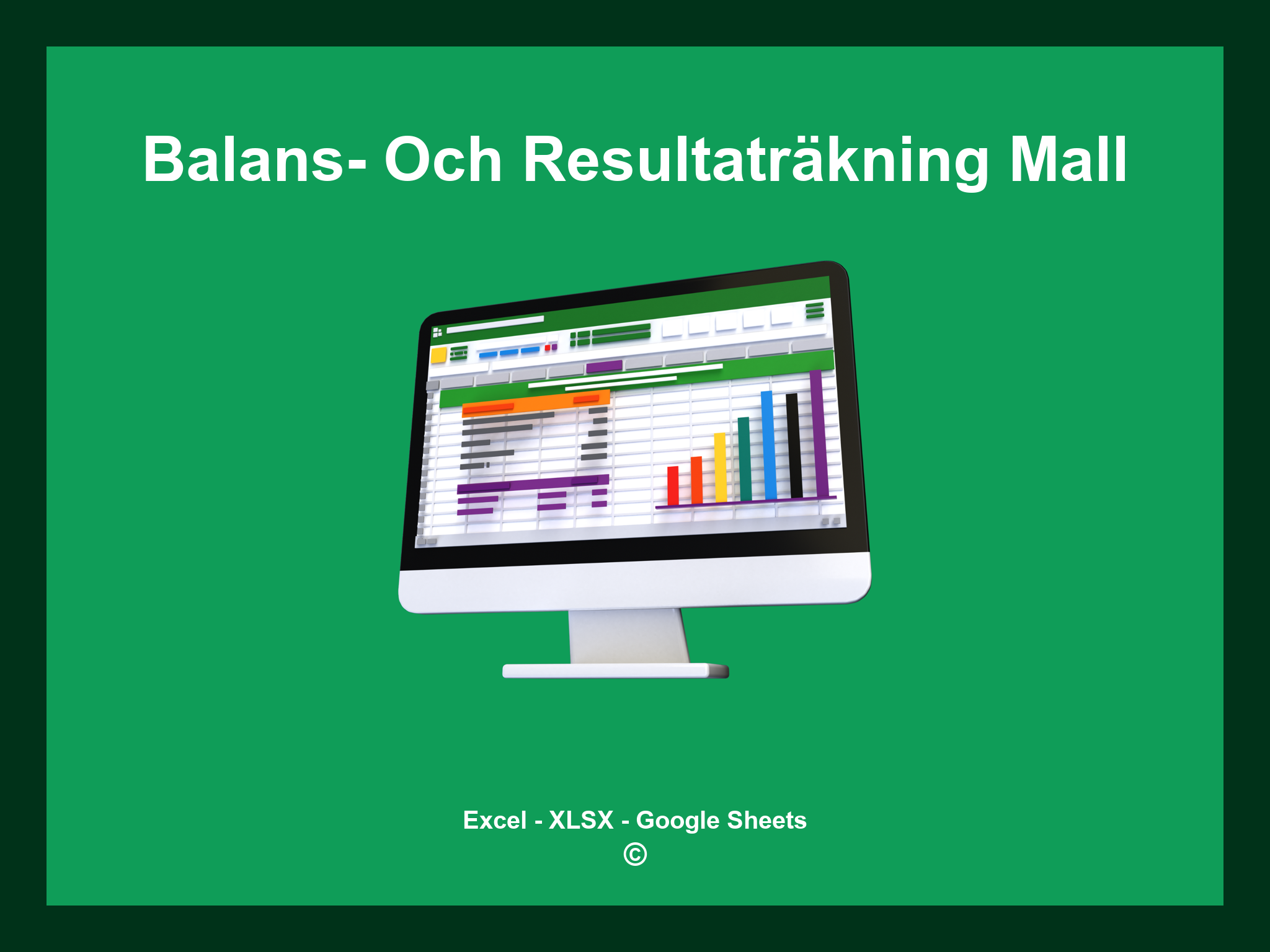 Balans- Och Resultaträkning Mall